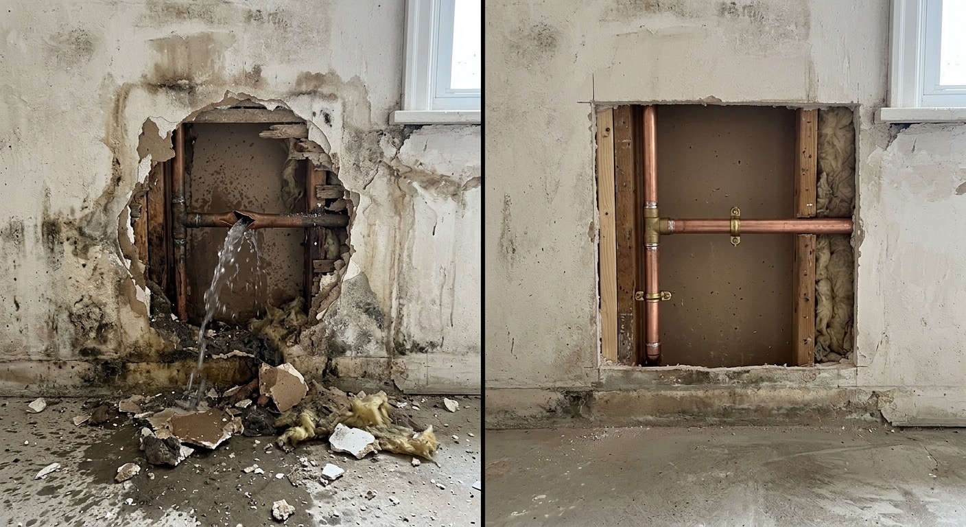 Rohrbruch-Reparatur in Frechen